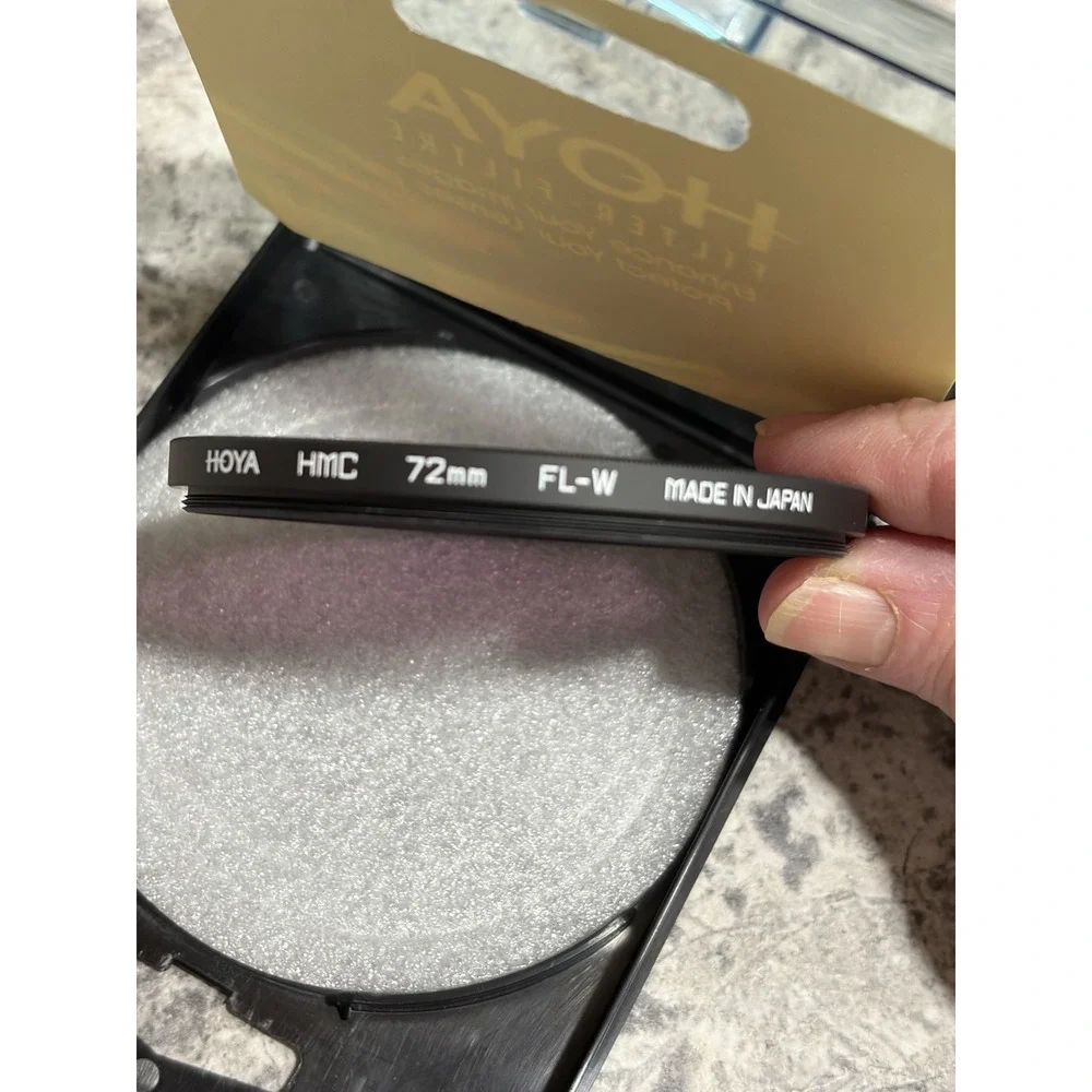 Genuine Hoya 72mm FL-W FLW FL W Fluorescent Glass Lens Filter Japan 72 mm